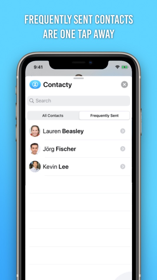 #5. Contacty for Messages (iOS) 由: Daniel McGloin