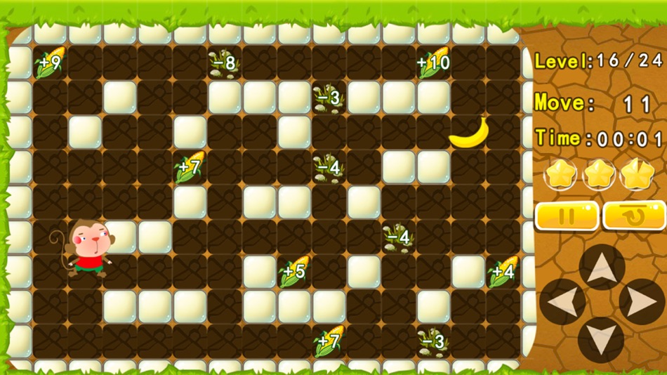 #7. Monkey find the way to bananas (iOS) 由: Wai Chin Ng