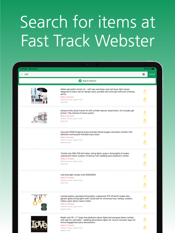 FT Webster - Webster St Search