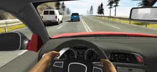 Racing in Car - Screenshot 1