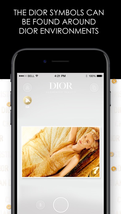 Dior AR Experience Screenshot