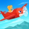 Jump into a plane to navigate around the world and visit friends in famous places