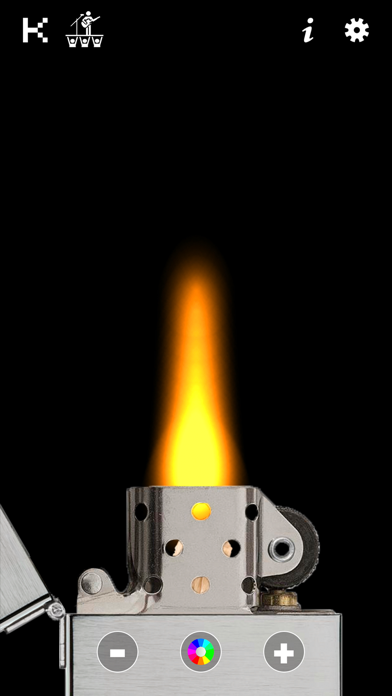 Captura de pantalla de la aplicación