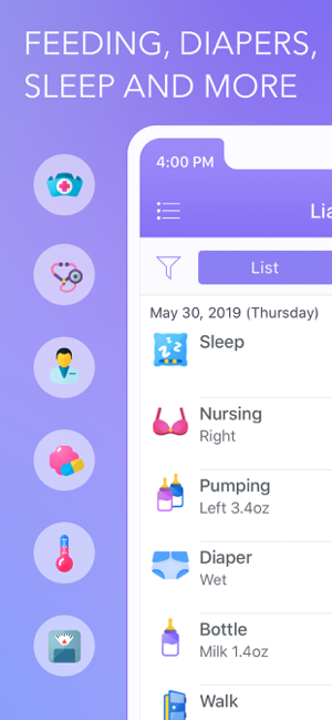 ‎Awesome Baby Tracker Premium Screenshot