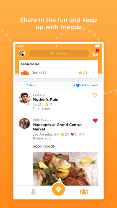 Screenshot #3 pour Foursquare Swarm: Check-in App