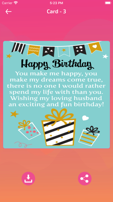 Birthday Photo Frames & Cards Screenshot