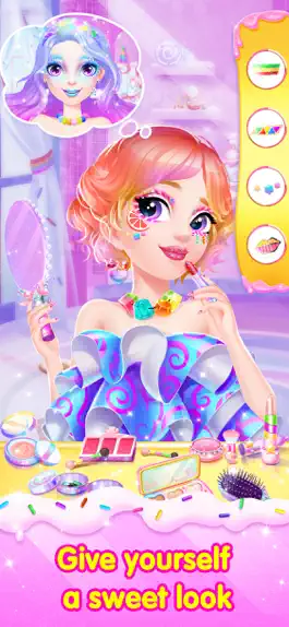 Game screenshot Sweet Princess Candy Makeup apk