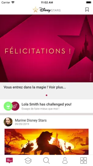 Capture d'écran de Disney Stars sur iPhone 1