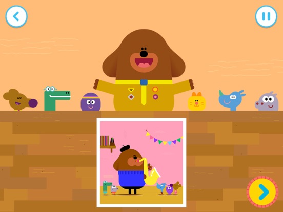 Hey Duggee Jigsaws iPad app afbeelding 5