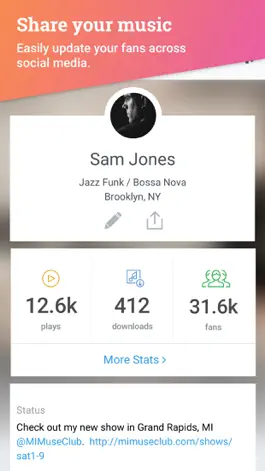 Game screenshot ReverbNation for Artists mod apk