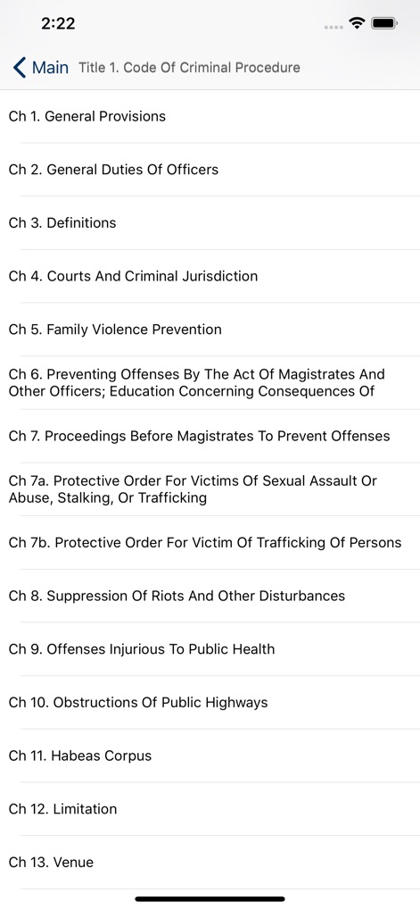 TX Code of Criminal Proc 2026 - App de Referencia | MWM