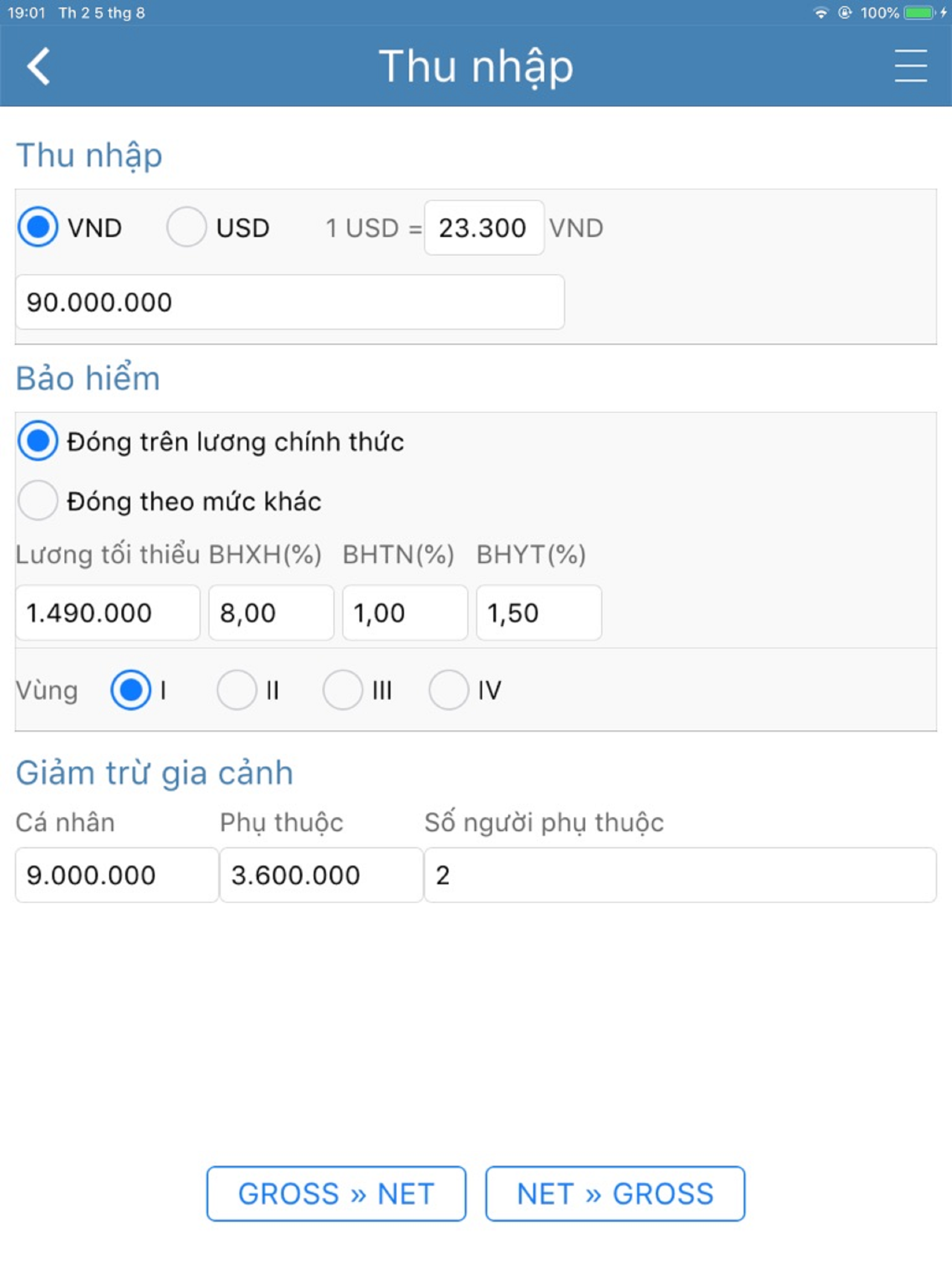 Tinh Toan Tien Tuoi screenshot 10