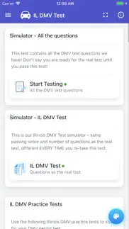 il dmv test iphone screenshot 2
