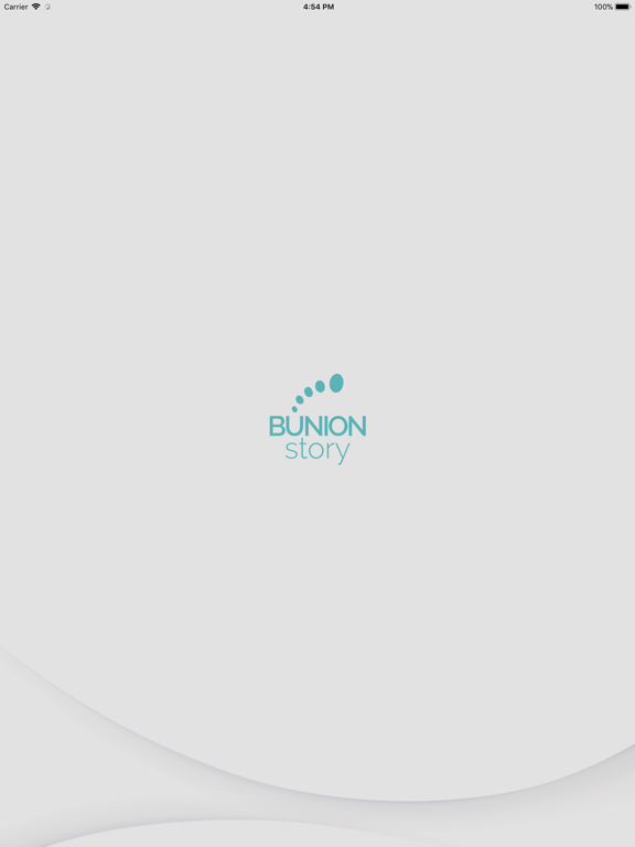 Bunion Story app screenshot