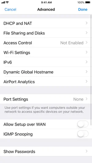 AirPort Utility screenshot 3