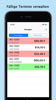 easy invoice pro - pdf export iphone bildschirmfoto 3