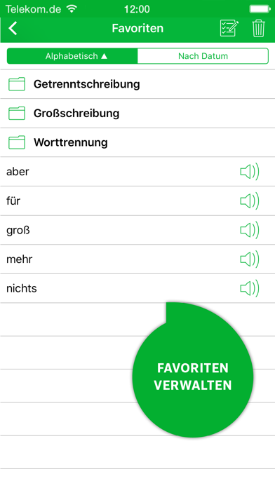 Screenshot #3 pour Deutsche Rechtschreibung PONS