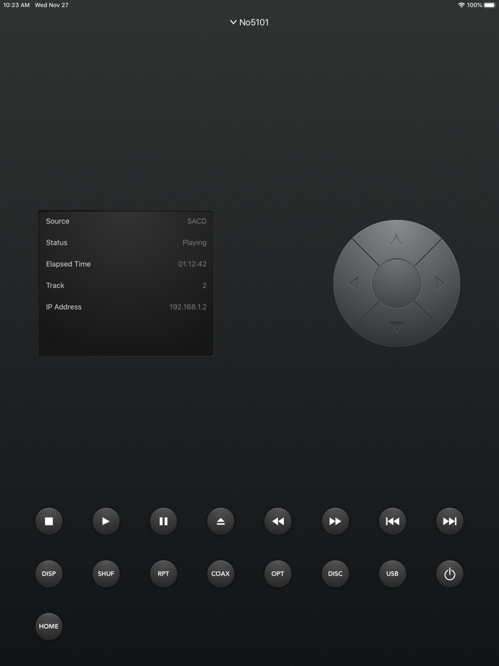 Mark Levinson 5Kontrol