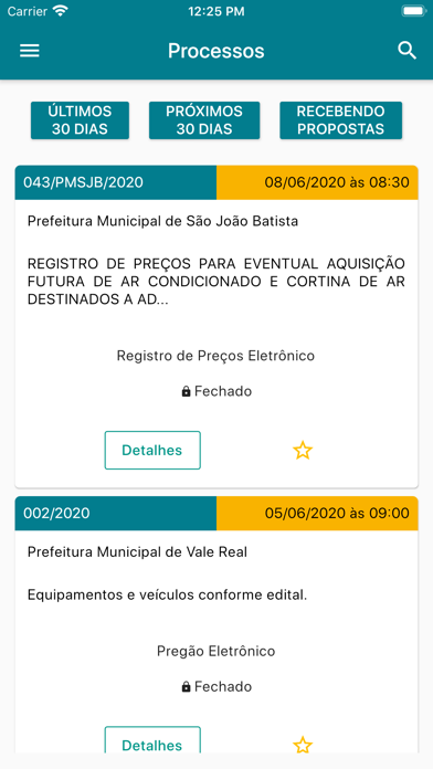 Screenshot #1 pour Compras Públicas