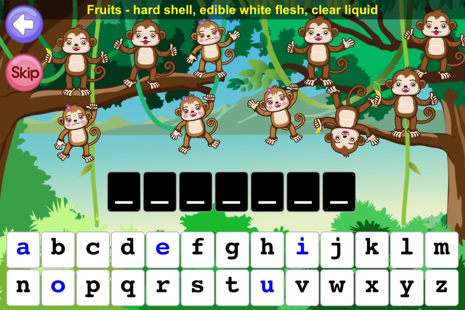 Monkey Word Guess Lite screenshot 2