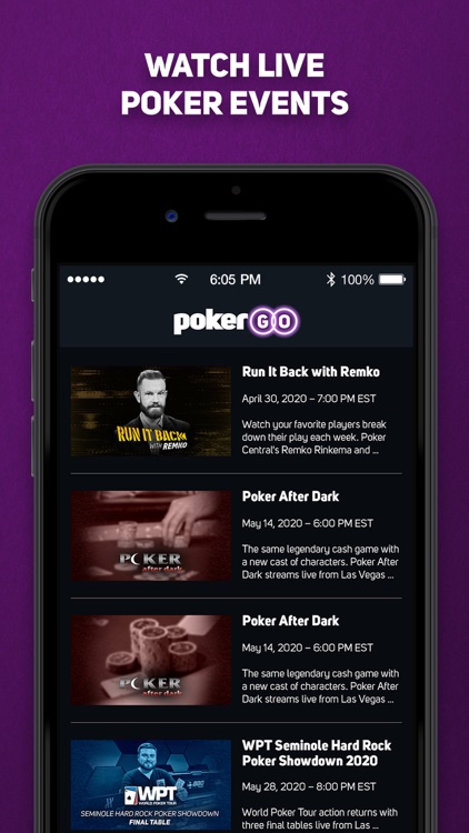 PokerGO: Stream Poker TV