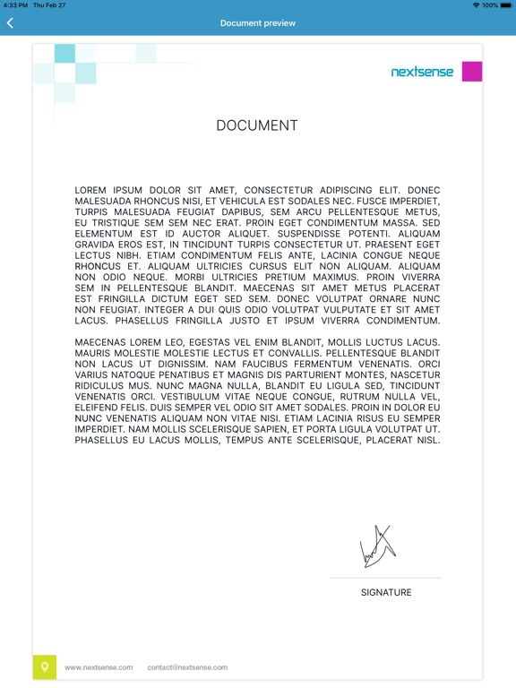 Nextsense eSignのおすすめ画像6