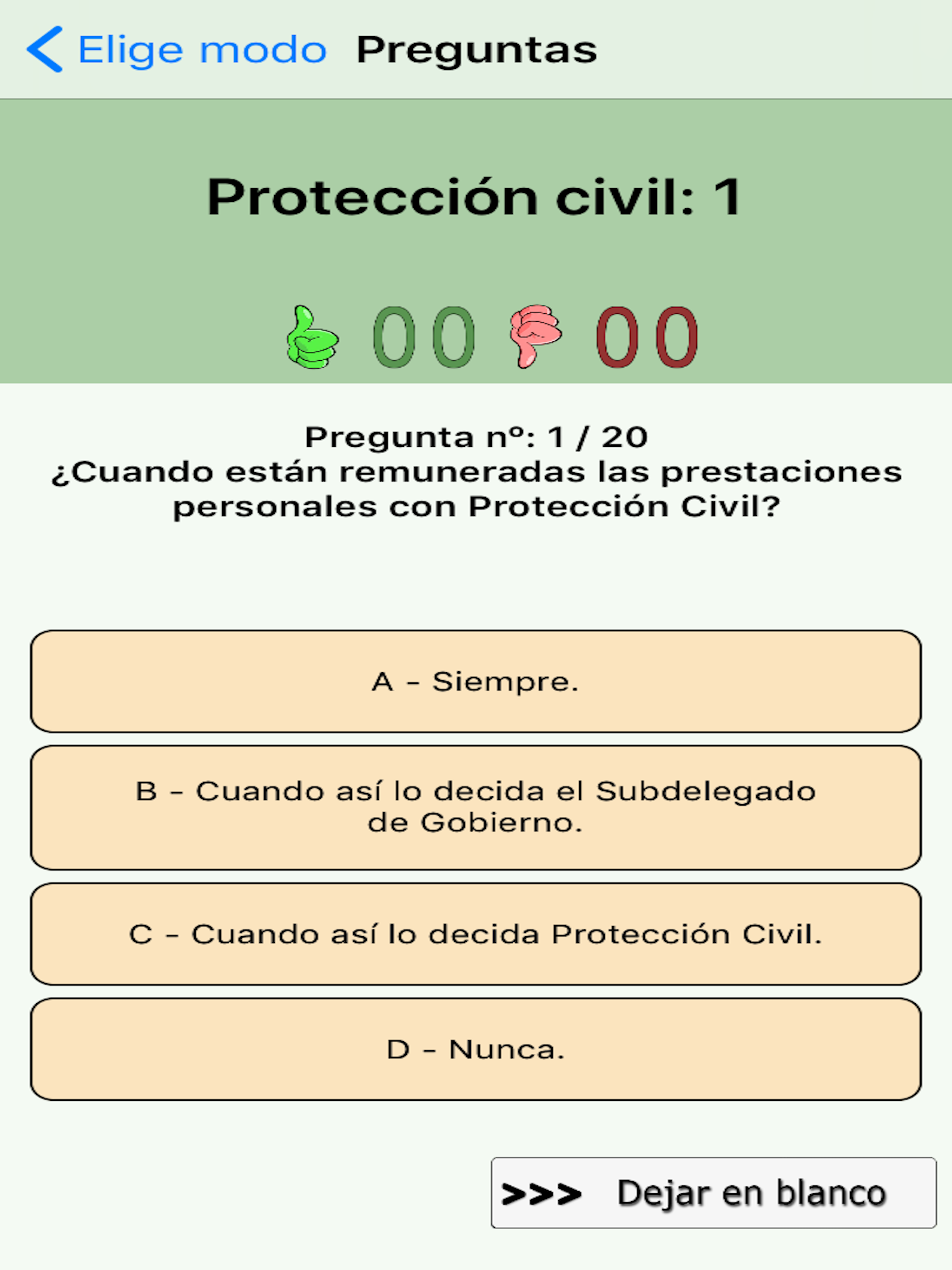 TestOpos Guardia Civil 2020