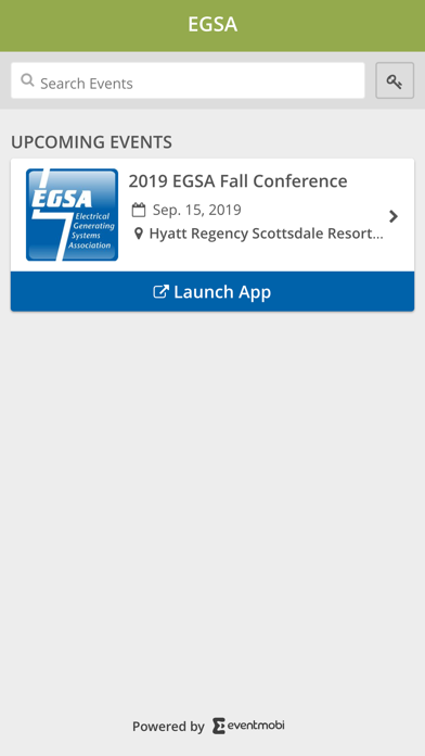 Screenshot #1 pour EGSA Events