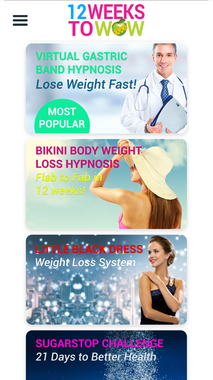 12 Weeks to Wow Weight Loss