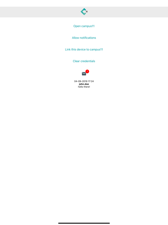 Screenshot #4 pour Campus11 Mobile