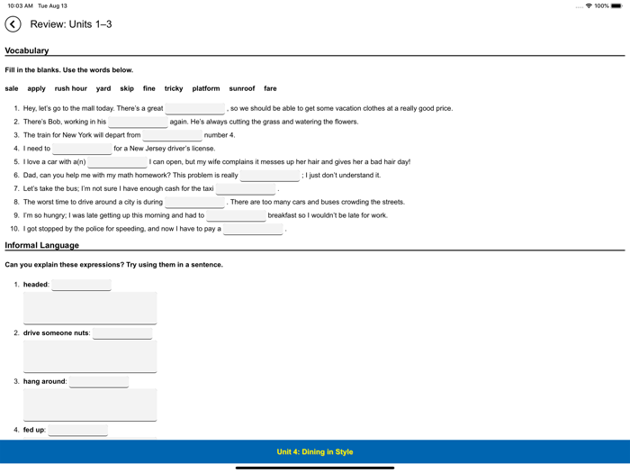 English The American Way
