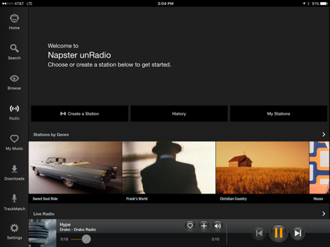 Napster - Top Music & Radio screenshot 2