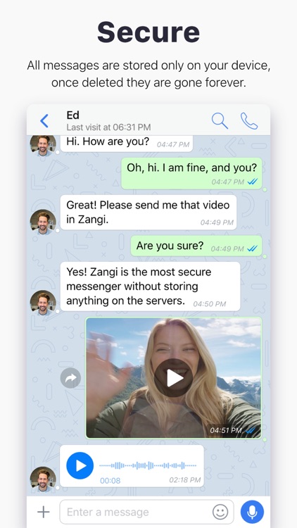 Zangi Private Messenger