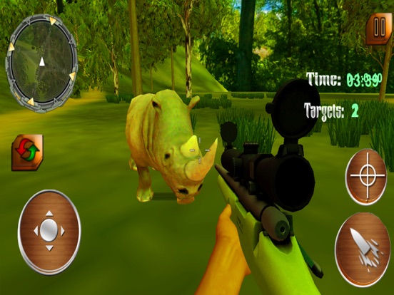 4x4 Jeep Safari Animals Hunter iPad screenshot