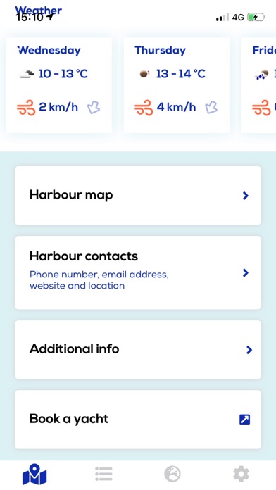 Marina Guide Croatia Adriatic Screenshot