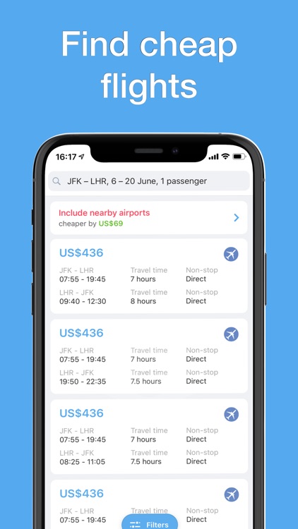 my Travel Agent - Easy flights screenshot-4