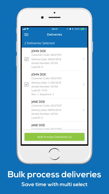 CORE proof of delivery