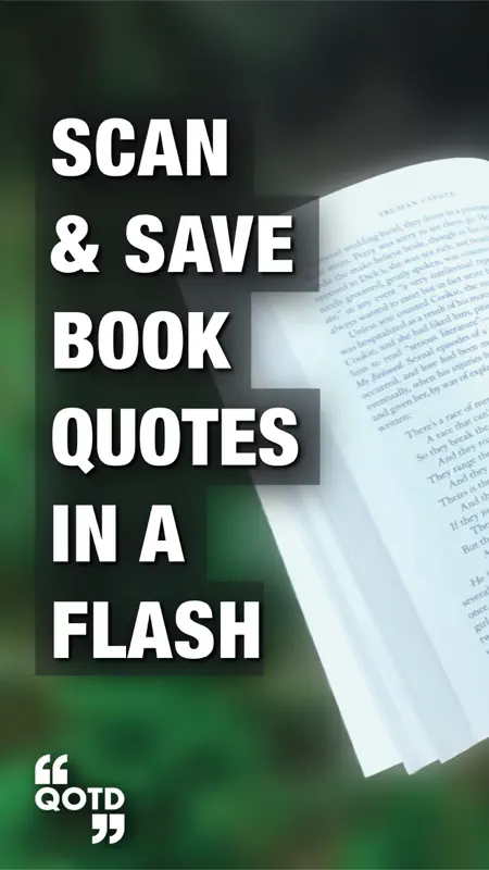 QOTD: Read, Scan & Save Quotes screenshot 1 of 10