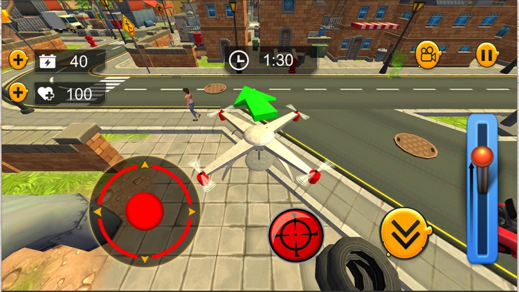 Pizza Delivery Drone Simulator screenshot-3