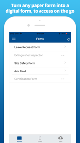 simPRO eForms screenshot