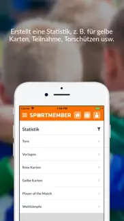 sportmember - vereins app iphone bildschirmfoto 3