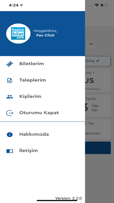 Hazıra Bilet Screenshot