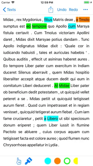Latin Help screenshot 2
