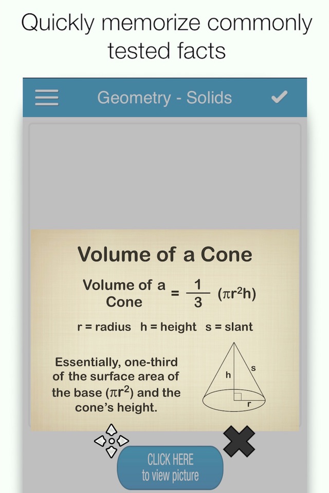 OAT Math Cram Cards screenshot 2