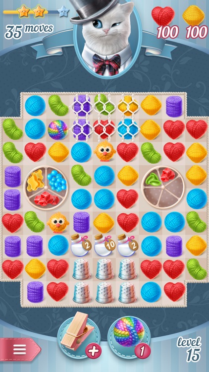 Knittens – A Fun Match 3 Game screenshot-5