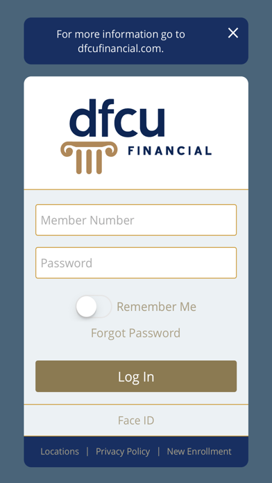 DFCU Mobile Screenshot