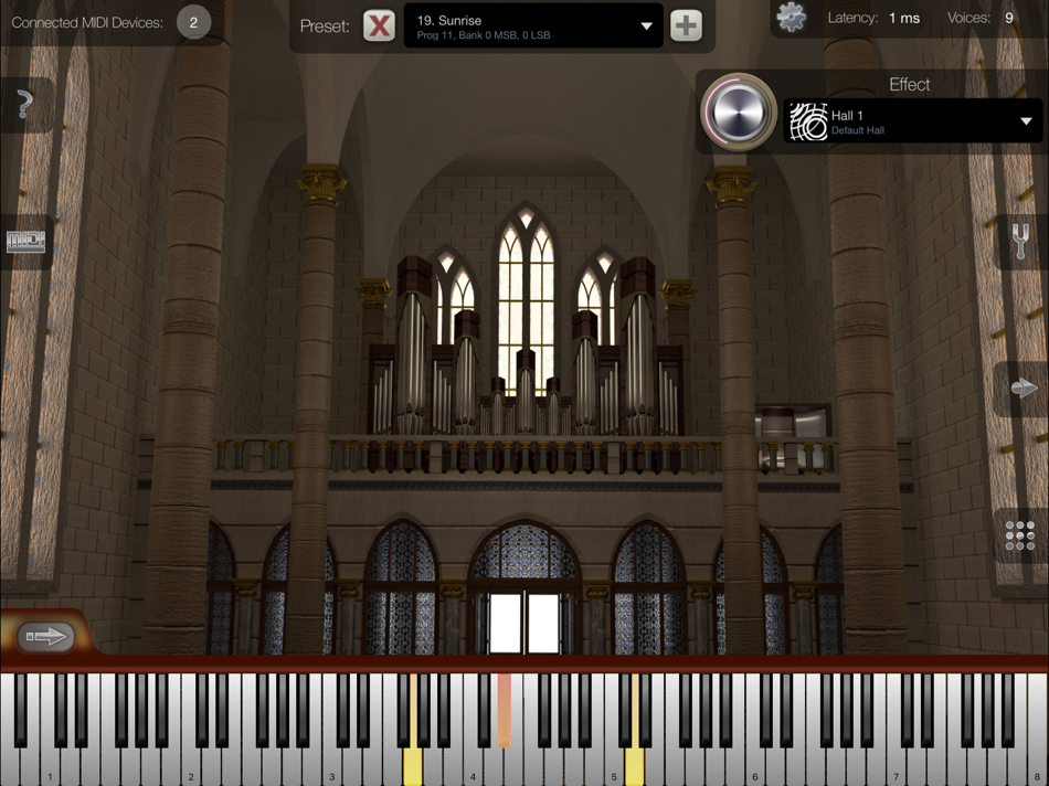 #8. iCathedral Organ (iOS) Με: Christian Schoenebeck d/b/a Crudebyte