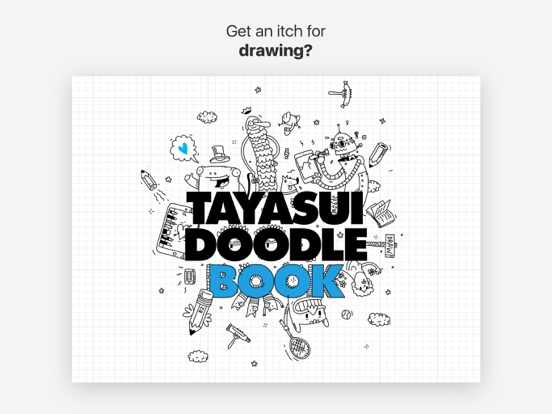 Tayasui Doodle Book iPad app afbeelding 1