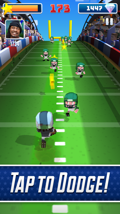 Marshawn Lynch Blocky Football screenshot 2