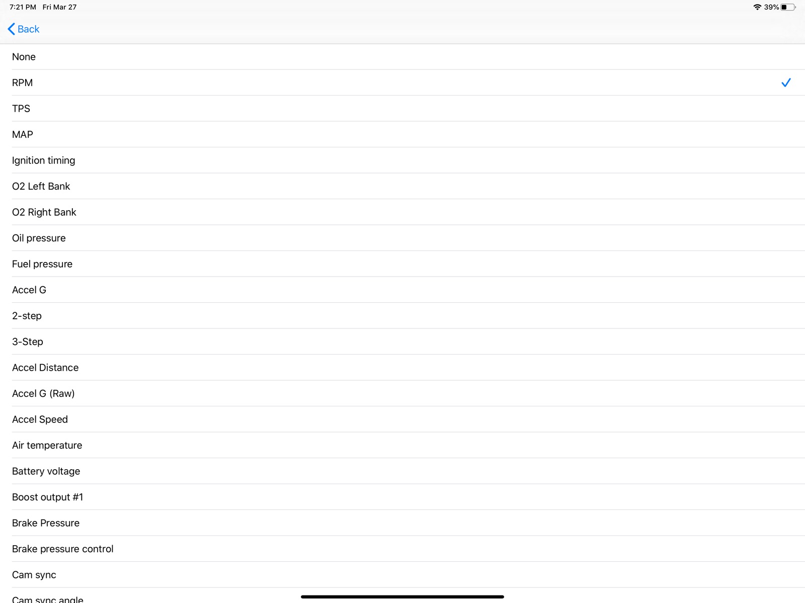 FuelTech Datalog Viewer ipad screenshot 3